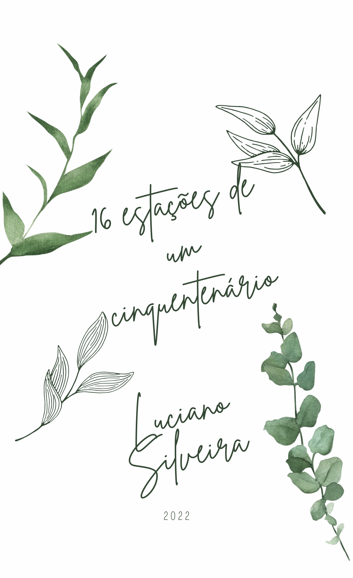 Capa do livro 16 Estações de um Cinquentenário